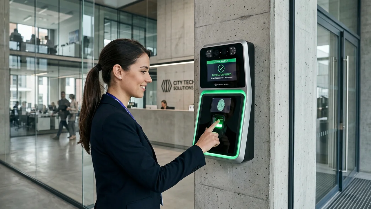 Biometrische Zugangssysteme