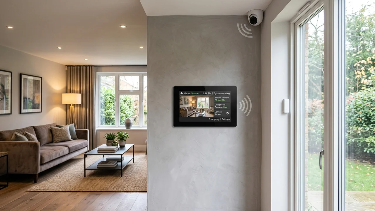 Integrierte Smart-Home Security
